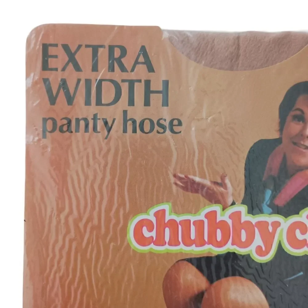 Chubby Chick Extra Width Pantyhose Beige Sz A‎ 44